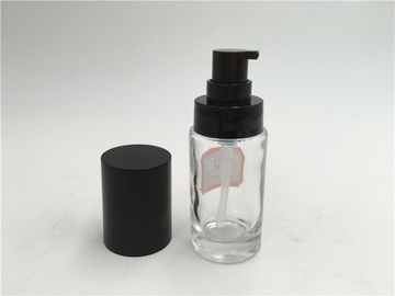 30 ml Puste szklane butelki kosmetyczne do kremu, szklane balsam butelki Witn Pump