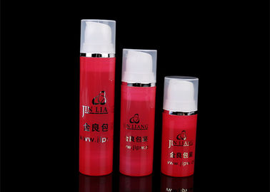 Plastikowe dozowniki do butelek Airless Butelki do kosmetycznych butelek 15ml 20ml 30ml